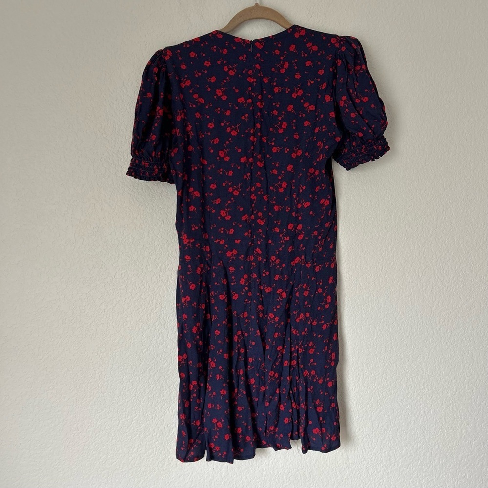 Reformation Drea Sweetheart Neckline Crepe Minidress in Anaheim - Picture 5 of 5